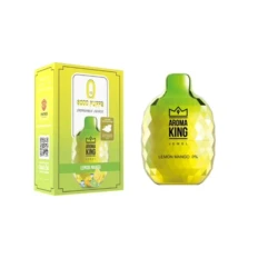 Безникотиновый одноразовый Pod Aroma King Jewel 8000 650 mAh Lemon Mango 0% (Лимон с манго)